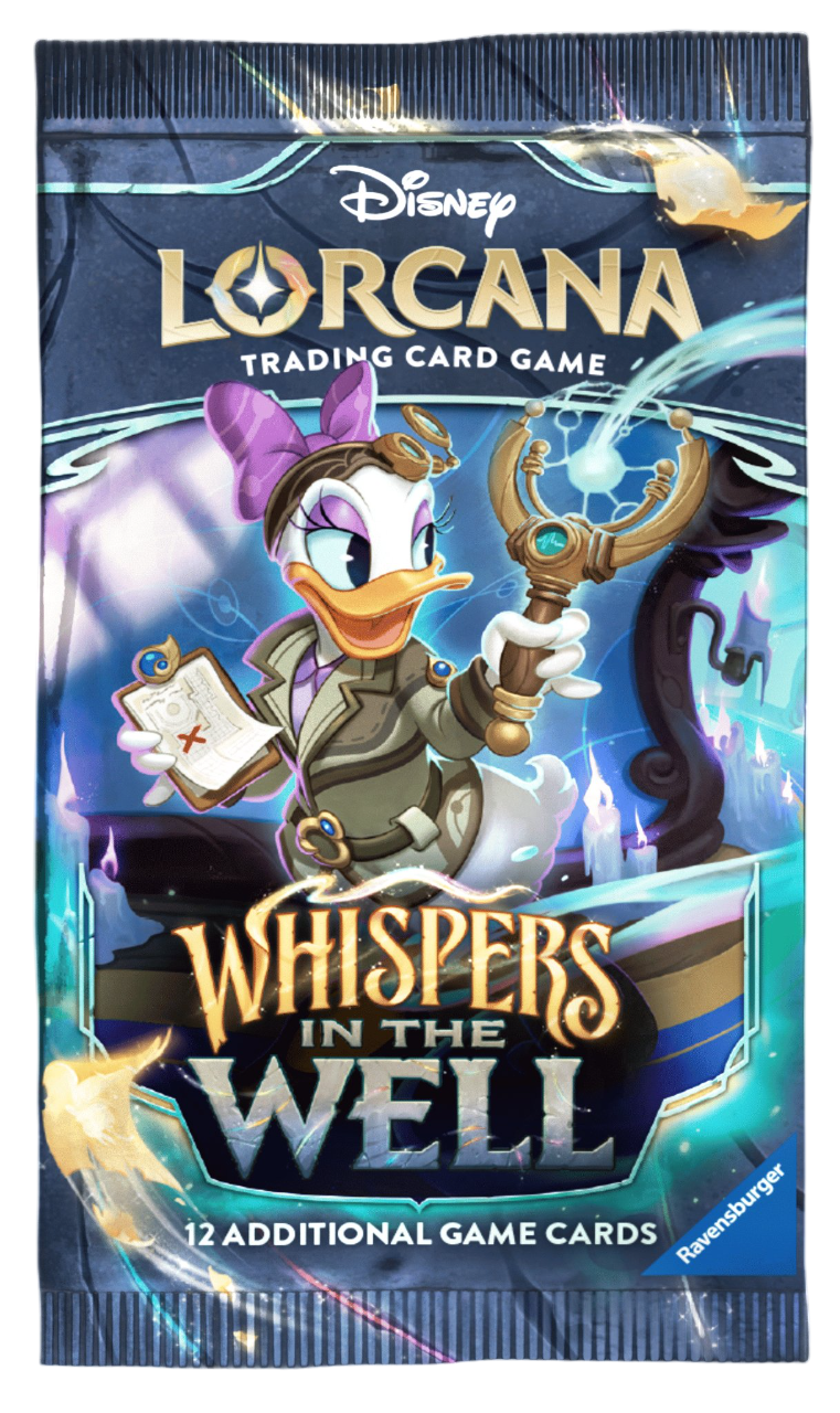 BOOSTER BOX DISNEY LORCANA SET 10 WHISPERS IN THE WELL - 24 PACOTES - Copag - TCG - VillaGO