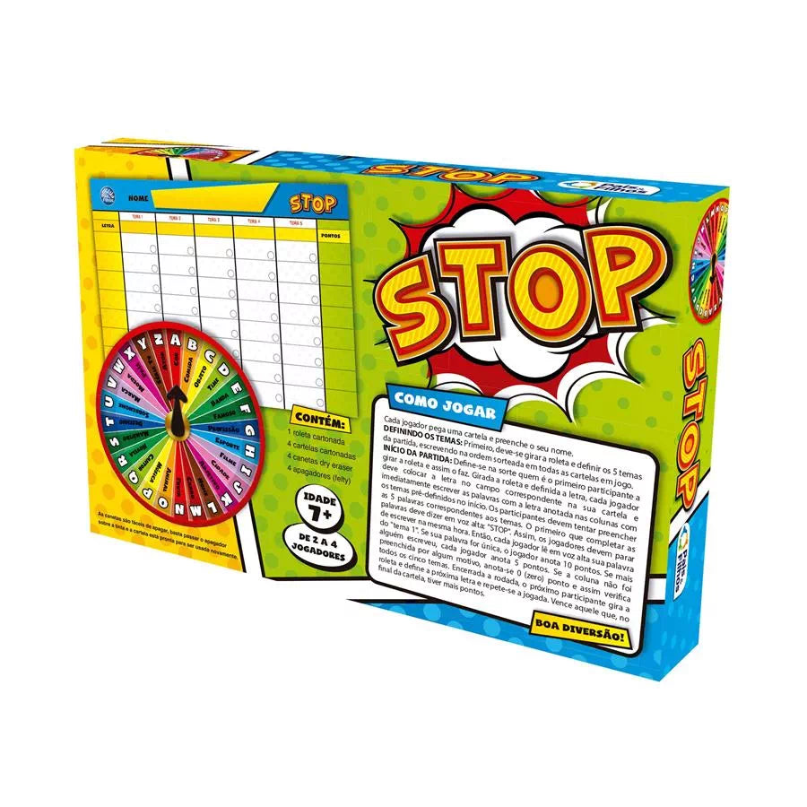 JOGO STOP - Pais & Filhos - Pais & Filhos - Jogo - VillaGO