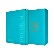 PASTA PREMIUM 3X3 AZUL PISCINA COM 20 FOLHAS PARA 360 CARDS - BRA - Acessório TCG - VillaGO