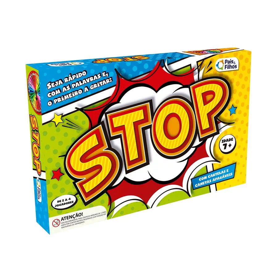 JOGO STOP - Pais & Filhos - Pais & Filhos - Jogo - VillaGO