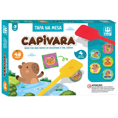 JOGO TAPA NA MESA CAPIVARA 48 PARES - Nig Brinquedos - Jogo - VillaGO