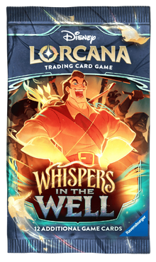 BOOSTER BOX DISNEY LORCANA SET 10 WHISPERS IN THE WELL - 24 PACOTES - Copag - TCG - VillaGO
