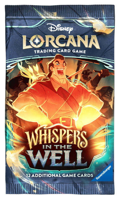 BOOSTER BOX DISNEY LORCANA SET 10 WHISPERS IN THE WELL - 24 PACOTES - Copag - TCG - VillaGO