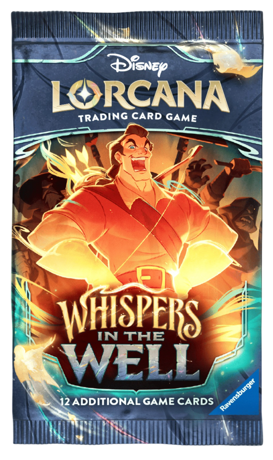 BOOSTER BOX DISNEY LORCANA SET 10 WHISPERS IN THE WELL - 24 PACOTES - Copag - TCG - VillaGO