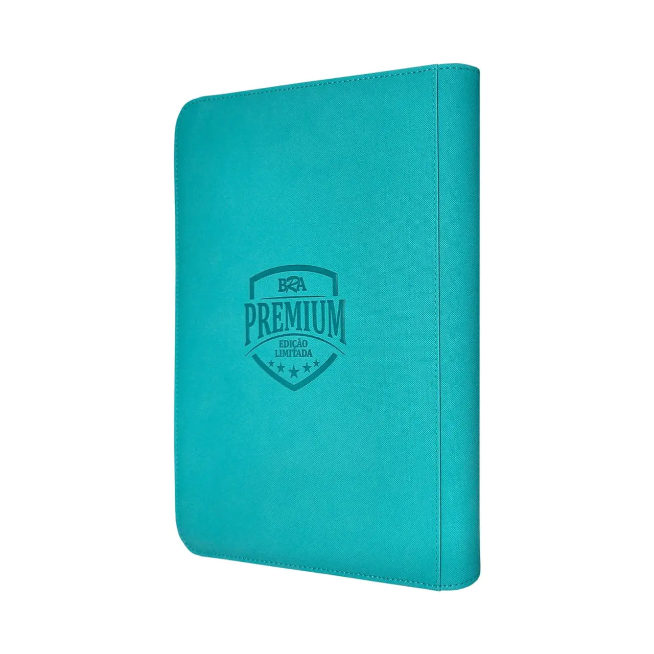 PASTA PREMIUM 3X3 AZUL PISCINA COM 20 FOLHAS PARA 360 CARDS - BRA - Acessório TCG - VillaGO