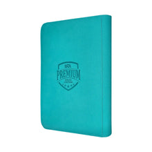 PASTA PREMIUM 3X3 AZUL PISCINA COM 20 FOLHAS PARA 360 CARDS - BRA - Acessório TCG - VillaGO