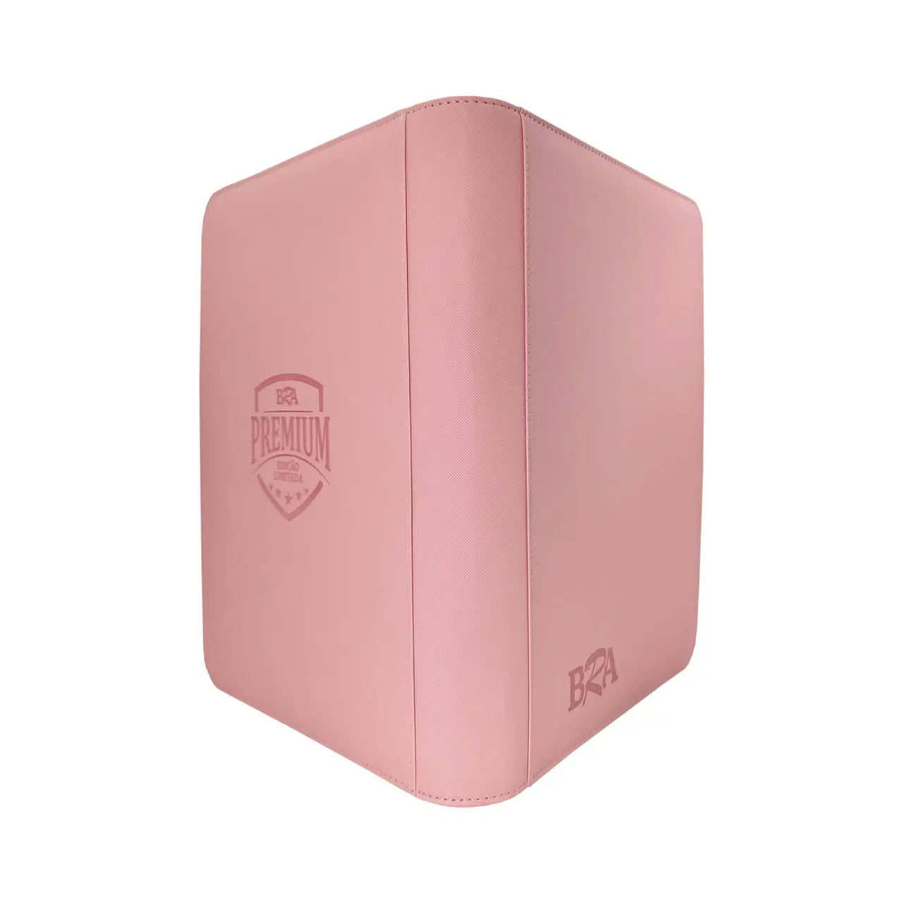 PASTA PREMIUM 3X3 ROSA COM 20 FOLHAS PARA 360 CARDS - BRA - Acessório TCG - VillaGO