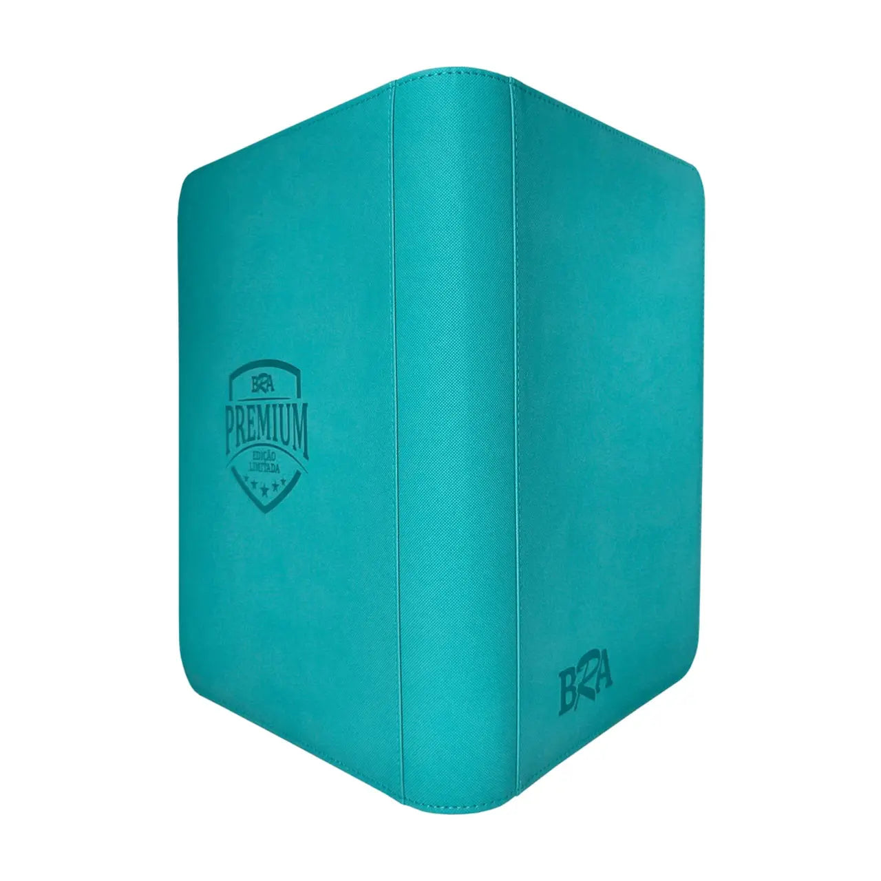PASTA PREMIUM 3X3 AZUL PISCINA COM 20 FOLHAS PARA 360 CARDS - BRA - Acessório TCG - VillaGO