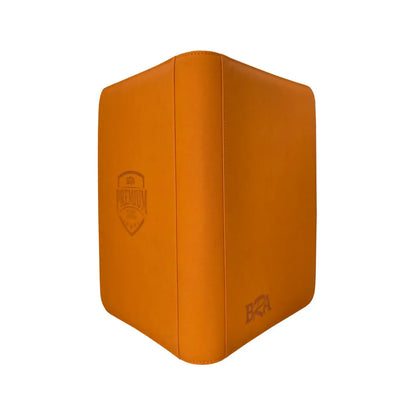 PASTA PREMIUM 3X3 LARANJA COM 20 FOLHAS PARA 360 CARDS - BRA - Acessório TCG - VillaGO