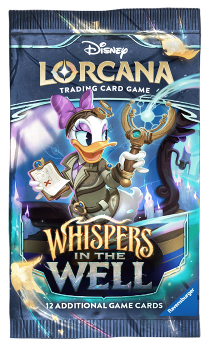 BOOSTER BOX DISNEY LORCANA SET 10 WHISPERS IN THE WELL - 24 PACOTES - Copag - TCG - VillaGO