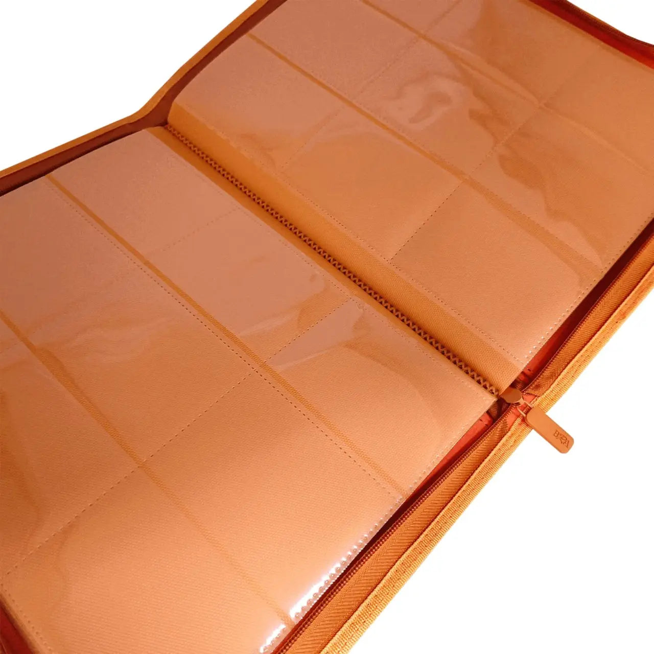 PASTA PREMIUM 3X3 LARANJA COM 20 FOLHAS PARA 360 CARDS - BRA - Acessório TCG - VillaGO