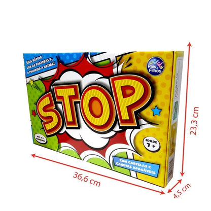 JOGO STOP - Pais & Filhos - Pais & Filhos - Jogo - VillaGO