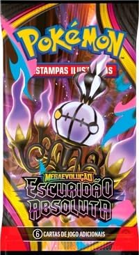 BLISTER QUÁDRUPLO POKÉMON ME05 ESCURIDÃO ABSOLUTA - BINACLE - COPAG - TCG - VillaGO