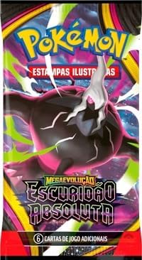 BLISTER QUÁDRUPLO POKÉMON ME05 ESCURIDÃO ABSOLUTA - BINACLE - COPAG - TCG - VillaGO