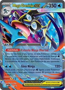 BOX POKÉMON MEGA GRENINJA EX - COPAG - TCG - VillaGO