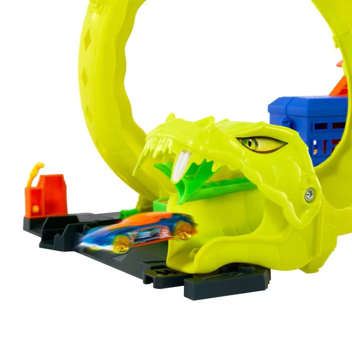 PISTA HOT WHEELS CITY ATAQUE DE COBRA - MATTEL - Pista Hot Wheels - VillaGO
