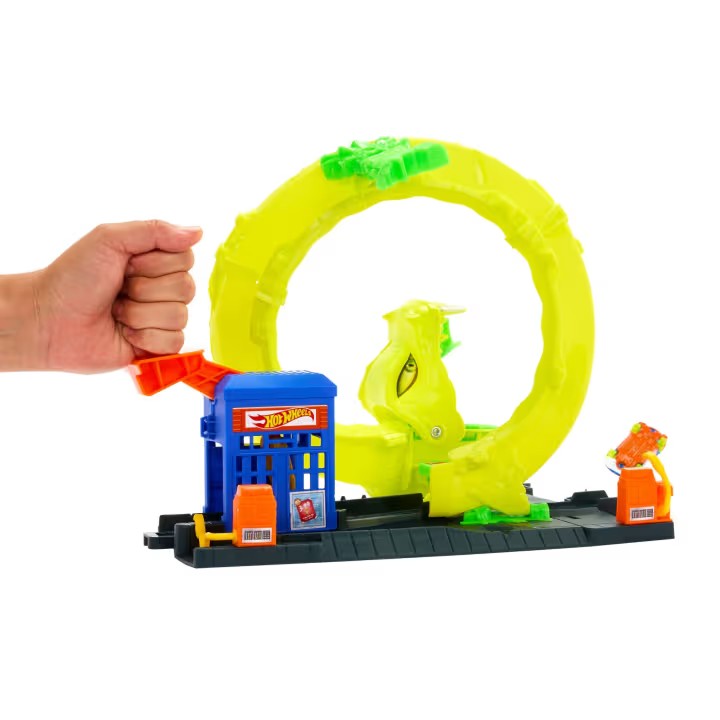 PISTA HOT WHEELS CITY ATAQUE DE COBRA - MATTEL - Pista Hot Wheels - VillaGO