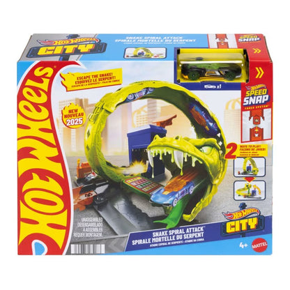 PISTA HOT WHEELS CITY ATAQUE DE COBRA - MATTEL - Pista Hot Wheels - VillaGO