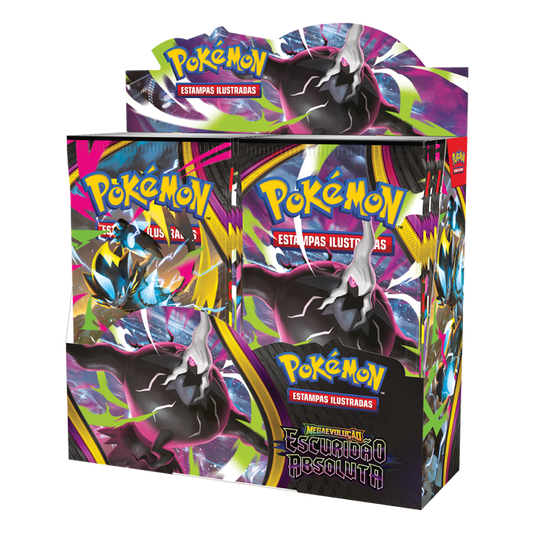 CAIXA DE BOOSTER POKÉMON ME05 ESCURIDÃO ABSOLUTA - COPAG - TCG - VillaGO