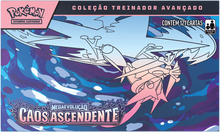 ETB POKÉMON ME04 CAOS ASCENDENTE - COLEÇÃO TREINADOR AVANÇADO - Copag - Pokémon TCG - VillaGO