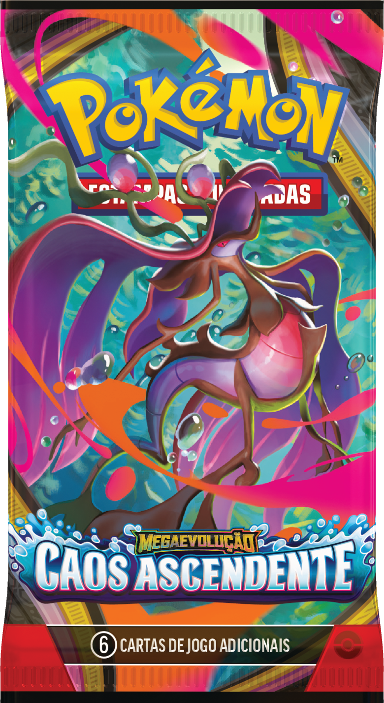 ETB POKÉMON ME04 CAOS ASCENDENTE - COLEÇÃO TREINADOR AVANÇADO - Copag - Pokémon TCG - VillaGO