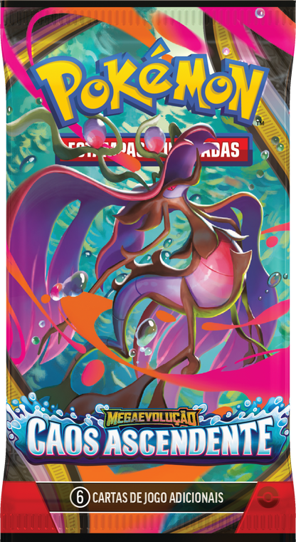 ETB POKÉMON ME04 CAOS ASCENDENTE - COLEÇÃO TREINADOR AVANÇADO - Copag - Pokémon TCG - VillaGO