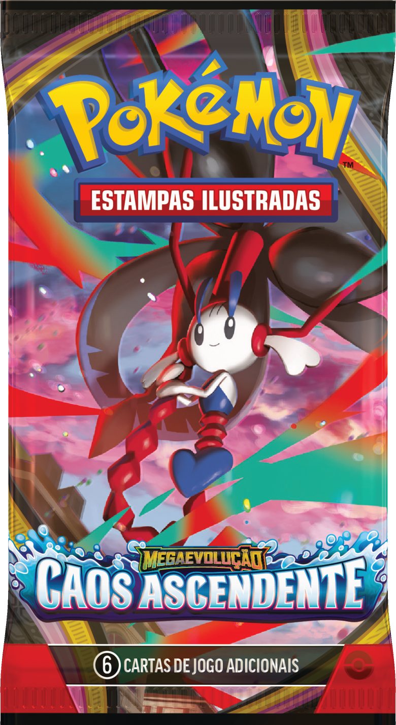 ETB POKÉMON ME04 CAOS ASCENDENTE - COLEÇÃO TREINADOR AVANÇADO - Copag - Pokémon TCG - VillaGO