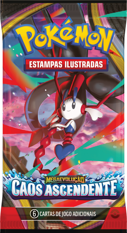 ETB POKÉMON ME04 CAOS ASCENDENTE - COLEÇÃO TREINADOR AVANÇADO - Copag - Pokémon TCG - VillaGO