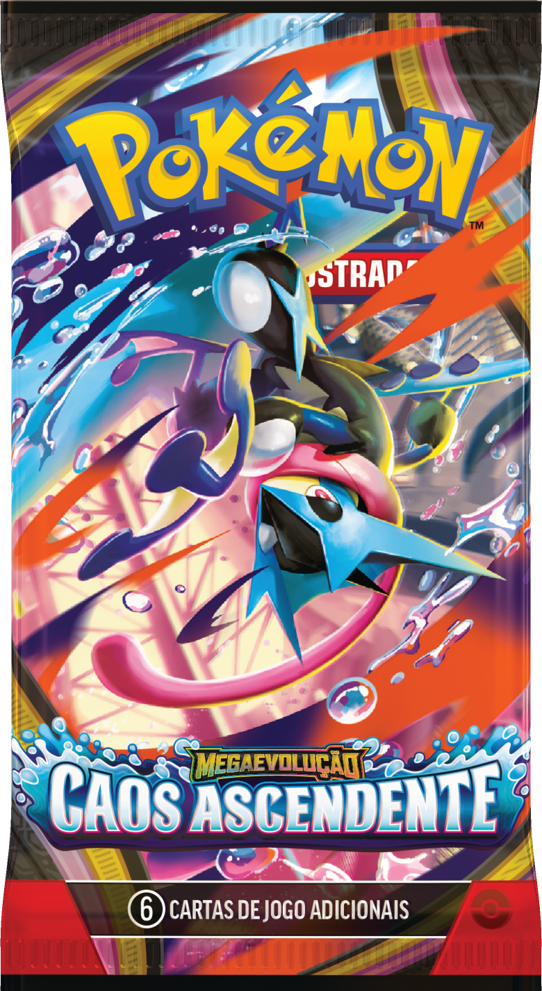ETB POKÉMON ME04 CAOS ASCENDENTE - COLEÇÃO TREINADOR AVANÇADO - Copag - Pokémon TCG - VillaGO