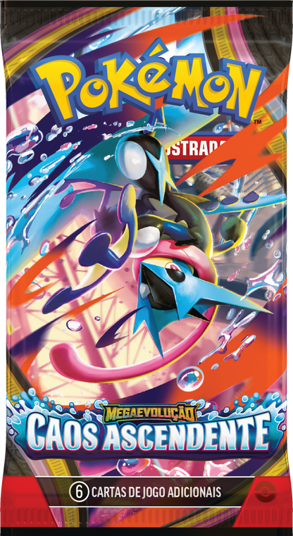 ETB POKÉMON ME04 CAOS ASCENDENTE - COLEÇÃO TREINADOR AVANÇADO - Copag - Pokémon TCG - VillaGO