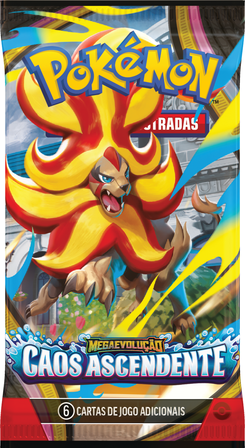 ETB POKÉMON ME04 CAOS ASCENDENTE - COLEÇÃO TREINADOR AVANÇADO - Copag - Pokémon TCG - VillaGO