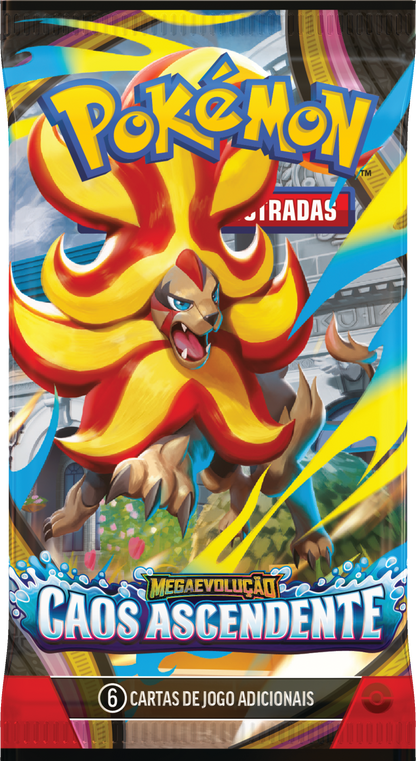 ETB POKÉMON ME04 CAOS ASCENDENTE - COLEÇÃO TREINADOR AVANÇADO - Copag - Pokémon TCG - VillaGO