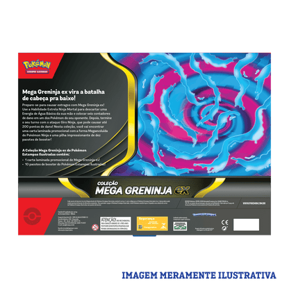 BOX POKÉMON MEGA GRENINJA EX - COPAG - TCG - VillaGO